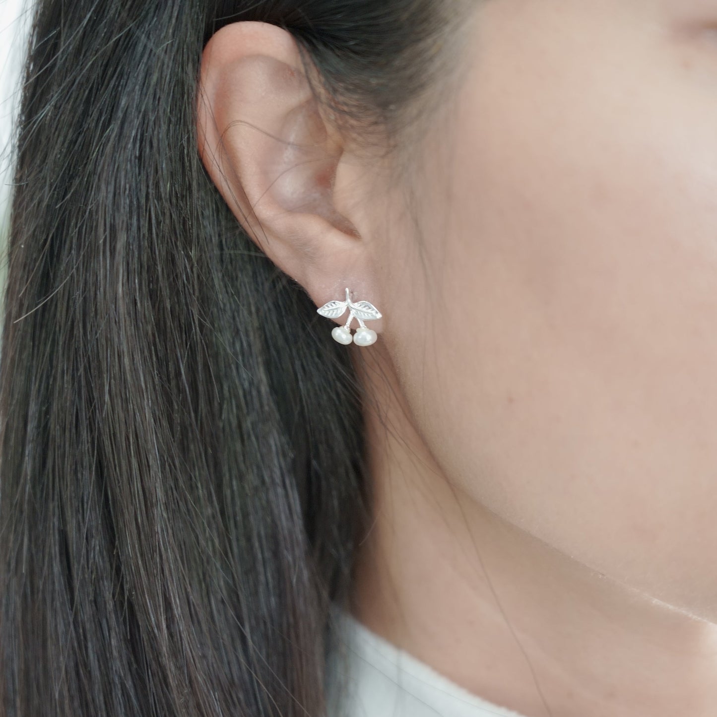 Boucles d'oreilles Cerise