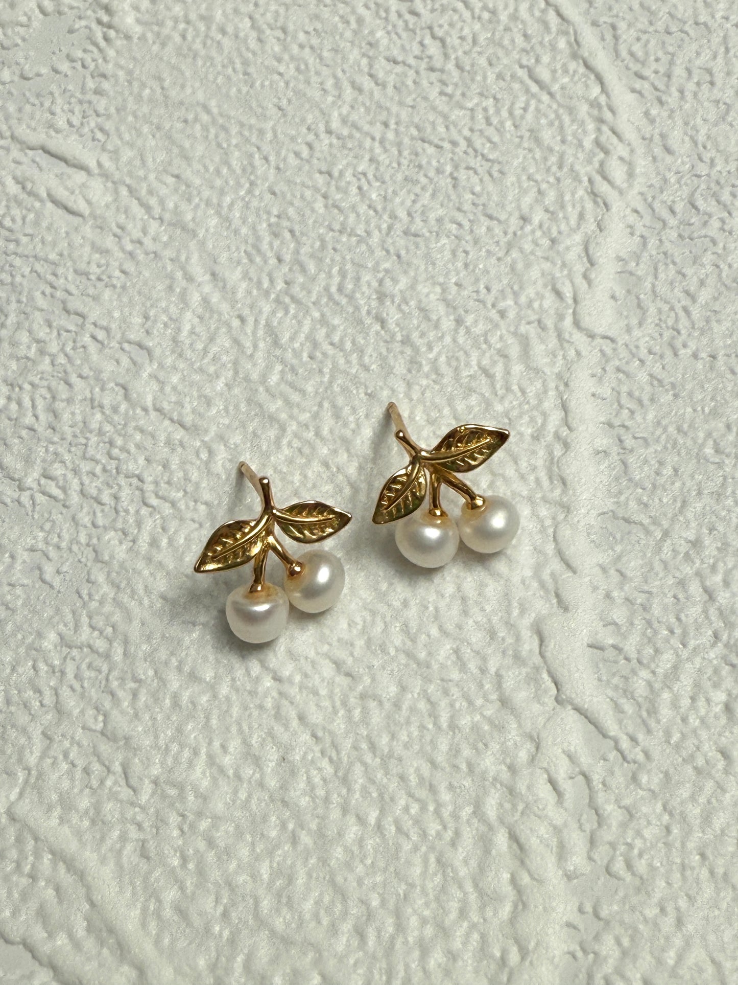 Boucles d'oreilles Cerise