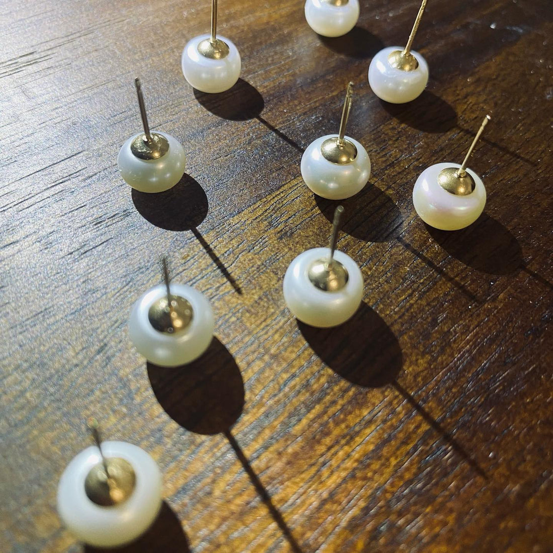 Perles blanches