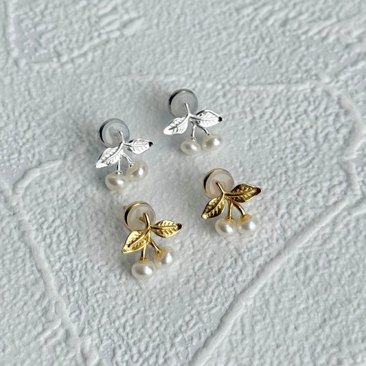 Boucles d'oreilles Cerise